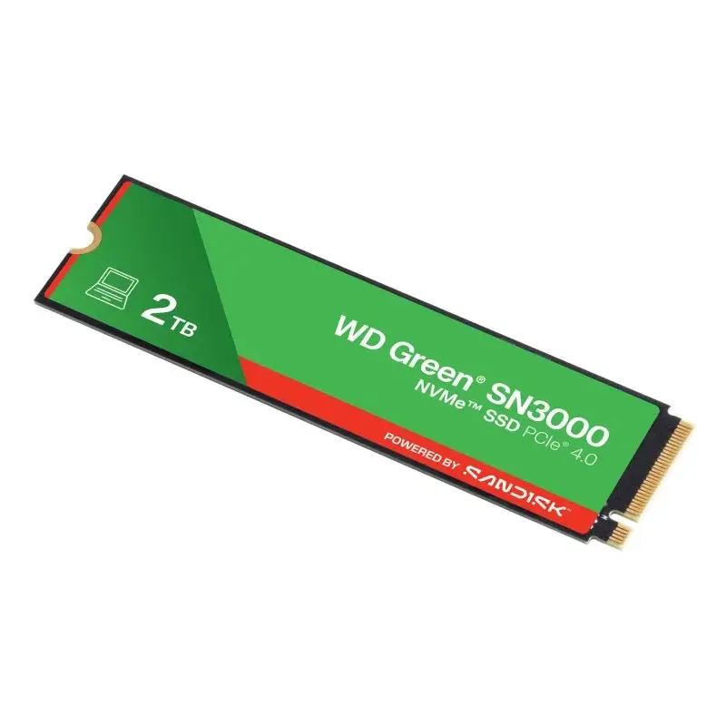 Disco SSD Western Digital Green SN3000 2 TB NVMe PCIe 4.0 M.2 2280 5000MB/s WDS200T4G0E - Imagen 3