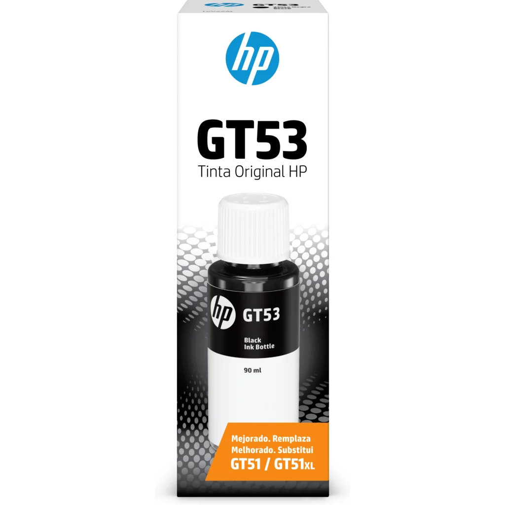 Botella de Tinta HP GT53 Negro Impr InkTank315/415 SmartTank515/615 4000Pág 90 ml - Imagen 4
