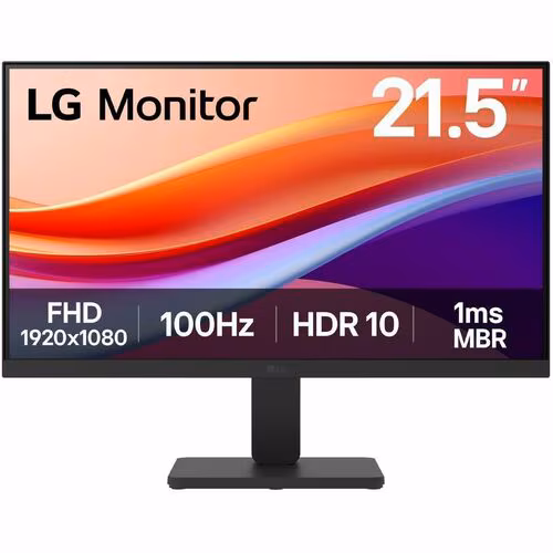 Monitor LG 22" Full HD VA 100Hz HDMI VGA VESA 22U401A-B.AWHQ