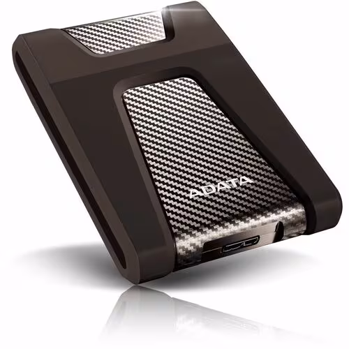 Disco Duro Externo Adata HD650 2TB USB 3.2 Gen1 Negro AES 256-bit AHD650-2TU31-CBK