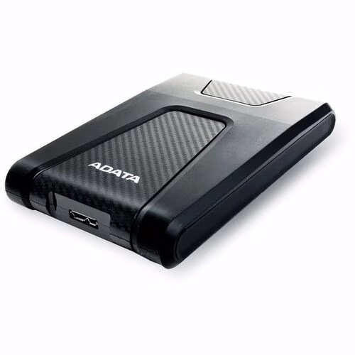 Disco Duro Externo Adata HD650 2TB USB 3.2 Gen1 Negro AES 256-bit AHD650-2TU31-CBK - Imagen 2