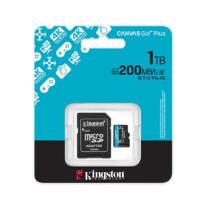 Memoria Kingston 1TB microSDXC Canvas Go! Plus Gen4 A2 U3 V30 SDCG4/1TB