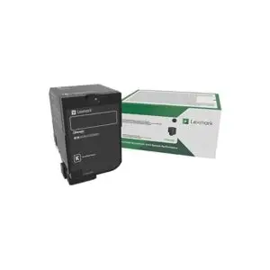 Tóner Lexmark 71C8HK0 Negro Rendimiento 22.000 Páginas 71C8HK0