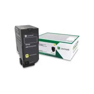 Tóner Lexmark 71C8HY0 Amarillo Rendimiento 10.500 Páginas 71C8HY0