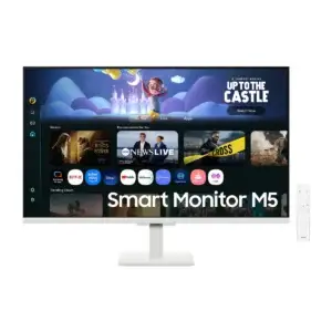Monitor LCD Inteligente Samsung Smart Monitor M5 32" FHD Tizen WiFi HDMI USB