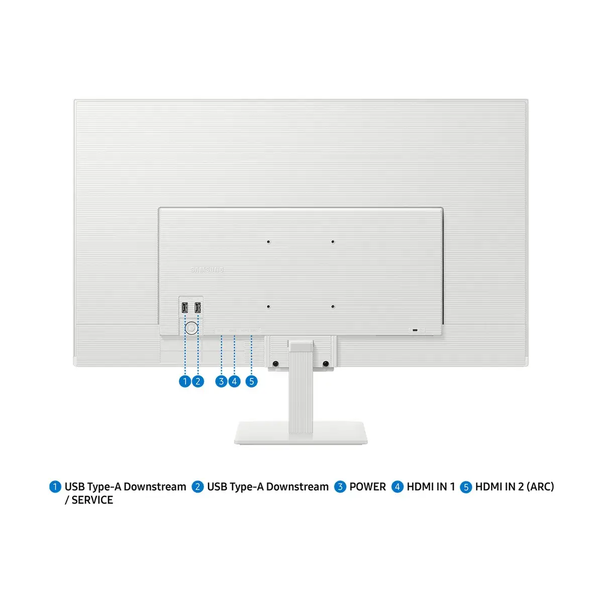 Monitor LCD Inteligente Samsung Smart Monitor M5 32" FHD Tizen WiFi HDMI USB - Imagen 7