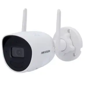 Cámara Bullet IP Hikvision DS-2CV2041G2-IDW Wi-Fi 4MP (2K), 2.8mm Exterior, Micrófono Integrado, Visión Nocturna EXIR 30mt, Micro SD 256GB, IP66