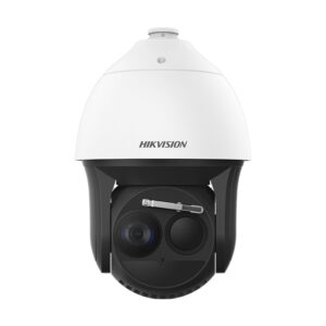 Cámara Domo PTZ Biespectral Térmica y Óptica Hikvision HM-TD4137-50/WY, Anticorrosión NEMA 4X (C5-M), Lente Térmico 50mm, WDR Real, IR 150m