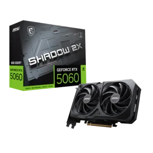 Tarjeta de Video MSI GeForce RTX 5060 SHADOW 2X OC 8GB GDDR6
