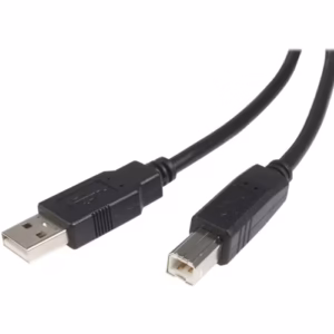 Cable USB 2.0 StarTech de Alta Velocidad Tipo A a Tipo B (4.5 metros) – Conductores de Cobre 24/28 AWG, Negro USB2HAB15