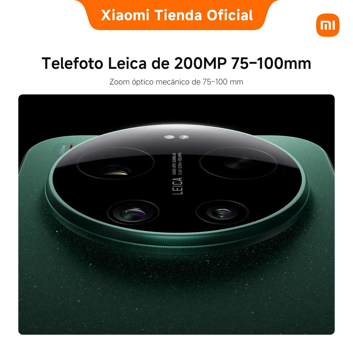 Celular Xiaomi 17 Ultra 5G, Pantalla OLED 6.9" 120Hz, Snapdragon 8 Elite Gen 5, 16GB RAM, 512GB, Cámara Leica 200MP, Verde Estelar / Starlit Green - Imagen 5