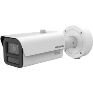 Cámara IP Bullet Hikvision DeepinView 4MP iDS-2CD7A46G2-IZHS – Lente Varifocal Motorizado 2.8-12mm, IA con Reconocimiento Facial, Infrarrojos 60m, WDR 140dB, Exterior IP67 Antivandálica IK10, Calefactor Integrado