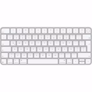 Teclado Apple Magic Keyboard, USB-C, Inalámbrico Bluetooth, Recargable, Español (Latinoamérica), Plata
