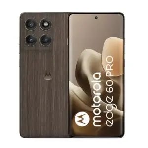 Celular Motorola Edge 60 Pro 5G, Pantalla pOLED 6.7" 144Hz, Procesador Snapdragon Octa-Core, 12GB RAM, 512GB, Marrón