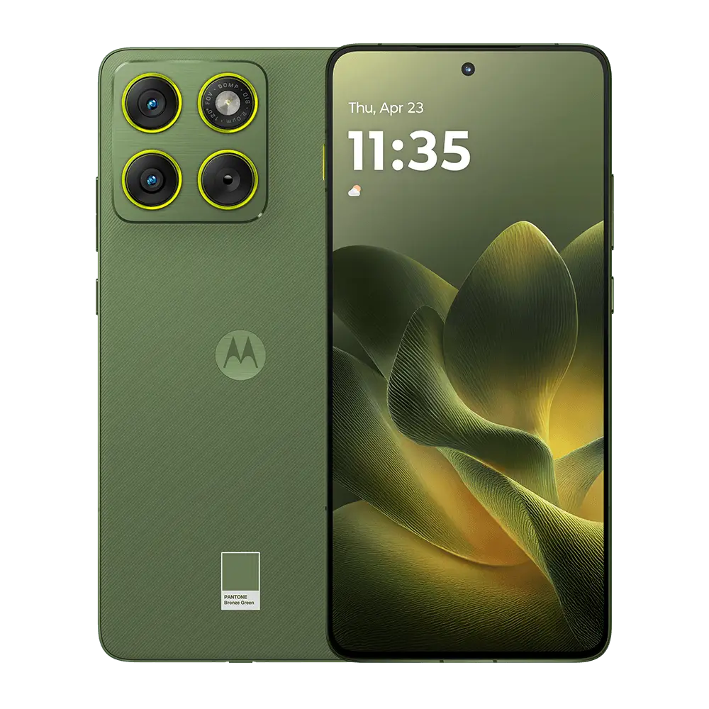 Celular Motorola Edge 70 5G, Pantalla pOLED 6.7" 144Hz, Procesador Octa-Core de Alta Gama, 12GB RAM, 512GB, Verde