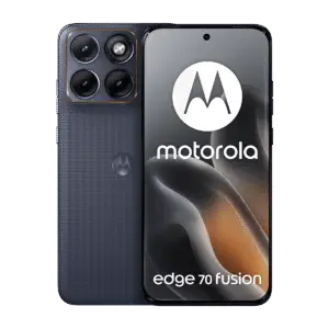 Celular Motorola Edge 70 Fusion 5G, Pantalla pOLED 6.78" 1.5K 120Hz, Snapdragon Octa-Core, 8GB RAM, 256GB, Azul Marino