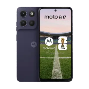 Celular Motorola Moto G17 5G, Pantalla LCD 6.56" 90Hz, Procesador Octa-Core, 4GB RAM, 128GB, Azul Arándano