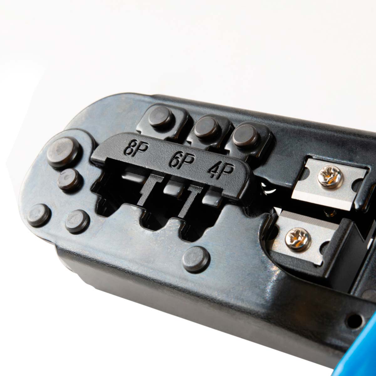 Tenaza Modular Crimpeadora Nexxt Solutions Pro-3S, con Prensa Terminal, Cortador y Pelador de Cables Integrado (PTKCTR3RTST3S) - Imagen 2