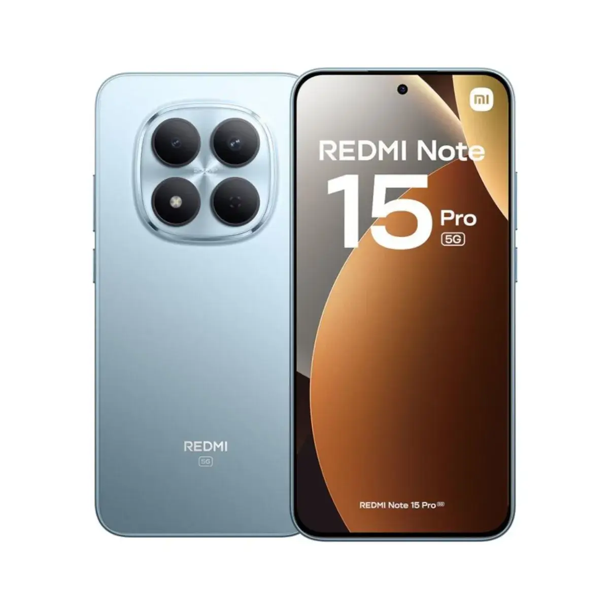 Celular Xiaomi Redmi Note 15 Pro 5G, Pantalla AMOLED 120Hz, Procesador Snapdragon de Última Generación, 8GB RAM, 256GB, Azul