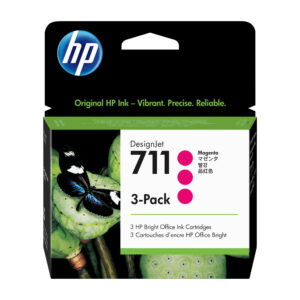 Tinta HP 711 3-pack 29-ml Magenta Ink Cartridges ORIGINAL