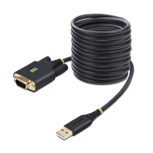 Adaptador Serie USB a RS232 de 3m