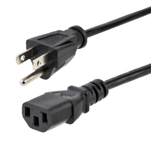 Cable 1.8m de Alimentación 5-15P a C13