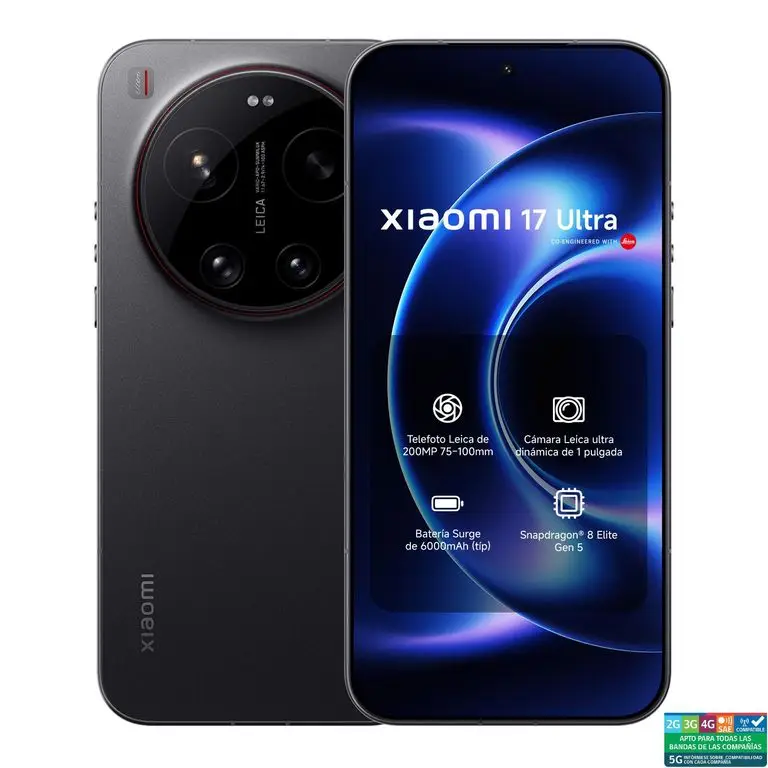 Smartphone Xiaomi 17 Ultra Negro