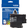 Tinta Brother LC506XLBKS 2500pgs Tinta Brother LC506XLBKS 2500pgs Negro 2.500 Páginas ORIGINAL