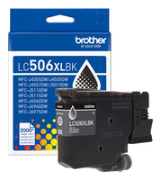 Tinta Brother LC506XLBKS 2500pgs Tinta Brother LC506XLBKS 2500pgs Negro 2.500 Páginas ORIGINAL