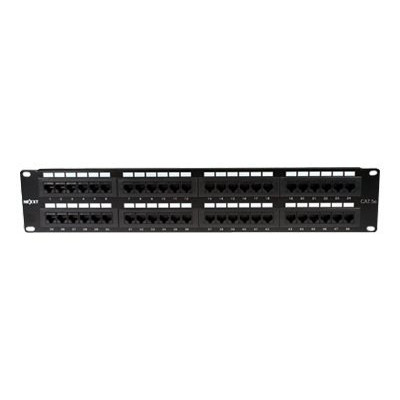 Patch panel Nexxt - Tablero de conexiones - CAT 5e - 19" - 48 puertos