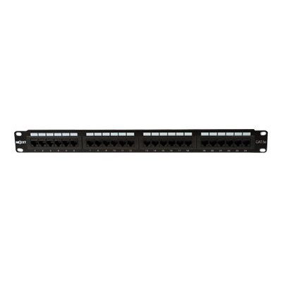 Patch panel Nexxt - Tablero de conexiones - CAT 5e - 19" - 24 puertos