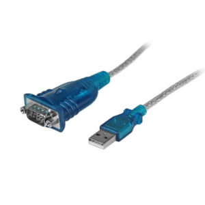 Cable USB a Serie de 1 Puerto DB9 M/M de 0,4m StarTech.com