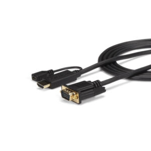 Adaptador de cable de vídeo StarTech.com Cable de 1,8m Conversor Activo HDMI a VGA