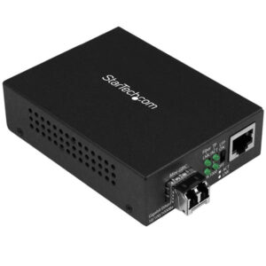 Convertidor de red StarTech.com Conversor de Medios de Fibra LC Multimodo Para Redes 10/100/1000Mbps