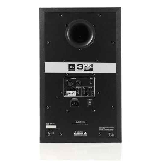 Monitor JBL Pro 308P MkII - Powered 8" Two-Way Studio - Bi-amplified - Matte black - Imagen 2