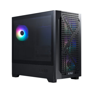 Gabinete XPG LANDER 300 Micro-ATX 4 Vent ARGB Negr