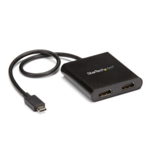 Hub MST USB-C a HDMI de 2 Puertos