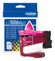 Tinta Brother LC506XLMS 1500 pgs Magenta 1.500 Páginas ORIGINAL