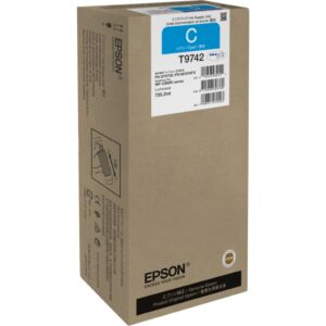Tinta Epson T974 Cian Alta Capacidad para WorkForce Pro WF-C869R 84.000 Páginas ORIGINAL
