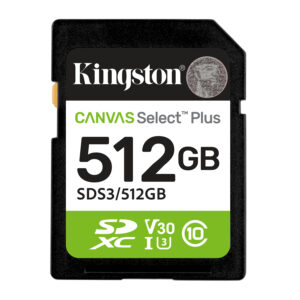 Memoria 512GB SD XC Canvas Select Plus Gen3 150MB/