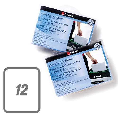 Accesorio para destructoras de papel Rexel Láminas lubricantes para destructora (12) - Imagen 6
