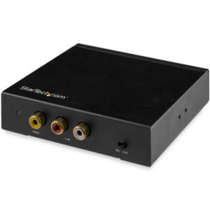 Convertidor de señal de vídeo StarTech.com Caja Convertidora HDMI a RCA con Audio
