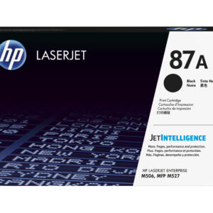 Cartucho de tóner original HP LaserJet 87A negro