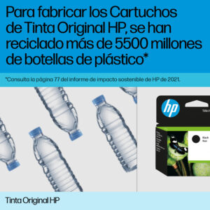 Cartucho de tinta HP Cartucho de Tinta Original HP 668 Advantage negra Tinta HP 668 Advantage negra ORIGINAL