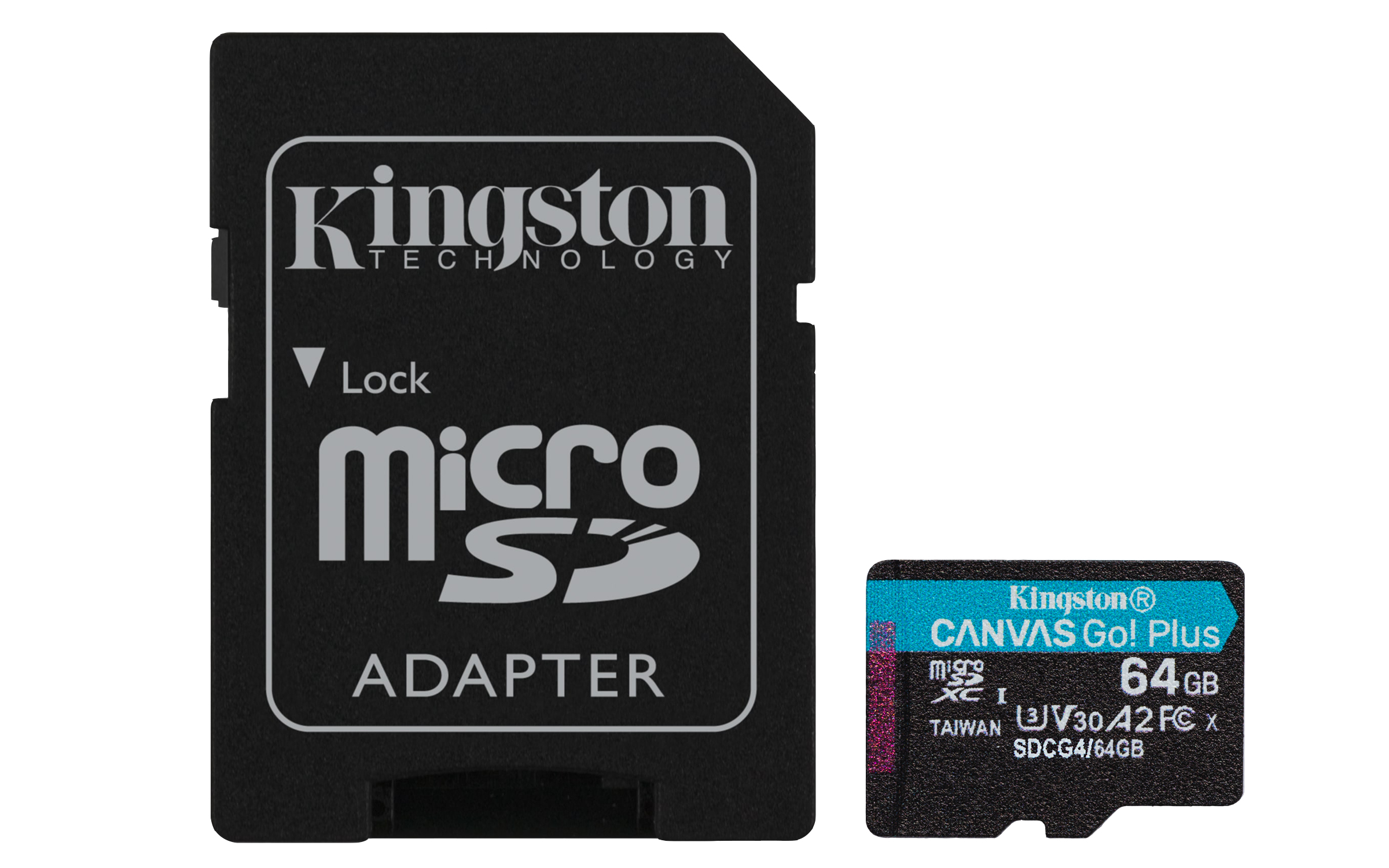 Memoria Kingston 64GB microSDXC Canvas GoPlus Gen4