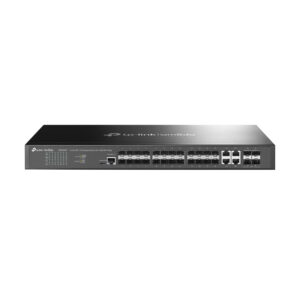 Switch TP-Link Omada SG3428XF L2+ 24 puertos SFP y 4 SFP+ 10G, rackeable