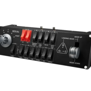 Switch Logitech Flight Panel - Panel de instrumentos del simulador de vuelo - cableado - para PC