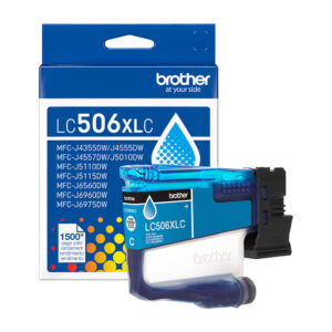 Tinta Brother LC506XLCS 1500 pgs Cian 1.500 Páginas ORIGINAL