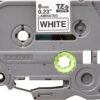 Cinta Brother TZE-211 Laminada Texto negro /Blanco ORIGINAL