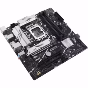 Placa Madre ASUS Prime B760M-A, Chipset Intel B760, Socket LGA-1700, Micro-ATX, Hasta 128GB DDR5 UDIMM, 4x Ranuras RAM, PCIe 4.0, 2x HDMI, 1x DisplayPort, 4x Puertos SATA 6Gb/s, 2x M.2 PCIe 4.0